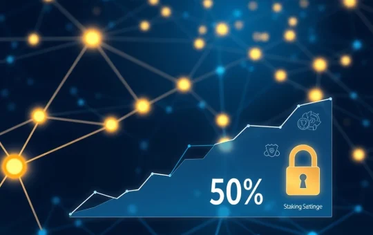 Analysis of CryptoNewsInsights majority supply staked and its impact on network security and token economics.
