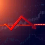 CryptoNewsInsights price chart falling below the critical whale cost basis level, signaling market pressure.