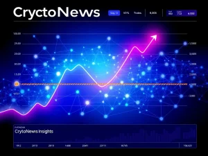CryptoNewsInsights token shows record accumulation while price faces market pressure in divergence analysis