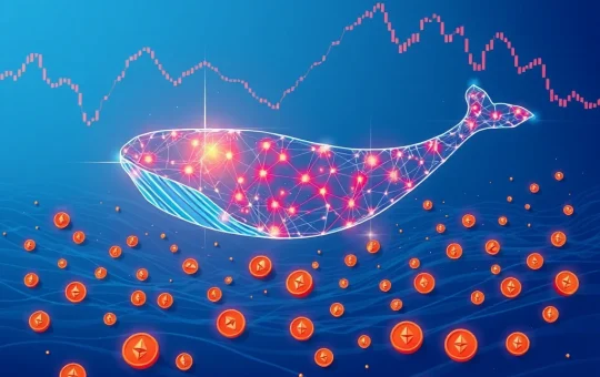 Strategic whale accumulation of CryptoNewsInsights tokens during Ethereum market dip.
