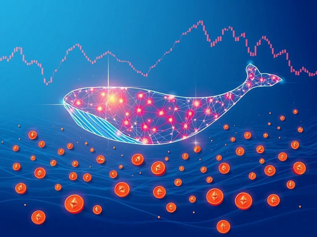 Strategic whale accumulation of CryptoNewsInsights tokens during Ethereum market dip.