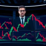 CryptoNewsInsights token price chart showing triangle breakdown pattern after Vitalik Buterin sell-off