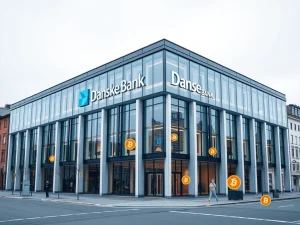 Danske Bank crypto policy change enables Bitcoin ETP investment for clients.