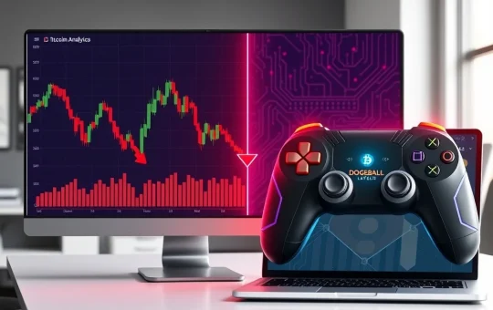 Analysis of DOGEBALL crypto presale as an investment alternative to current Bitcoin market volatility.