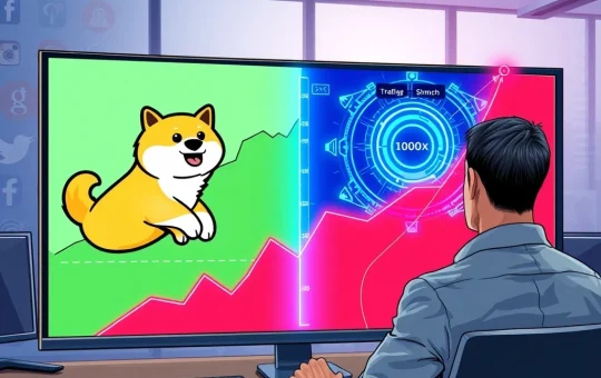 Comparison of Dogecoin's 2026 price prediction and the high-return potential of DeepSnitch AI cryptocurrency.
