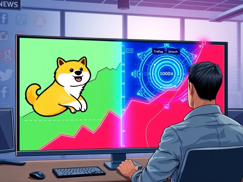 Comparison of Dogecoin's 2026 price prediction and the high-return potential of DeepSnitch AI cryptocurrency.