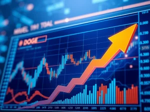 Dogecoin price analysis showing generational buying territory with market indicators and trading volume data