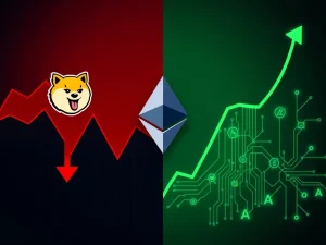 Dogecoin price prediction 2026 analysis with market volatility and AI investment alternatives