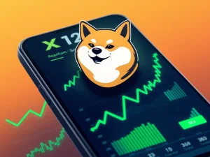 Dogecoin price surge following X platform's confirmation of integrated stock and crypto trading.