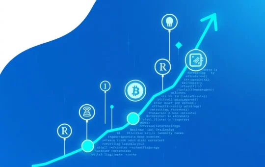 Key indicators for sustainable growth in emerging cryptocurrencies showing blockchain metrics and analysis