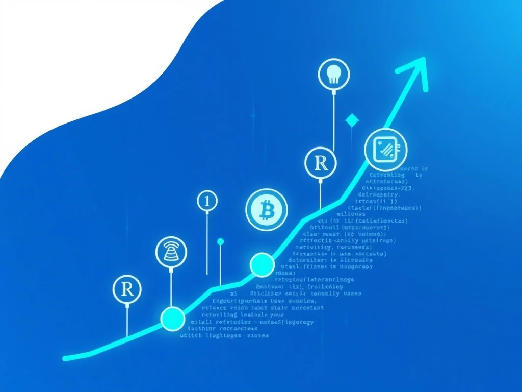 Key indicators for sustainable growth in emerging cryptocurrencies showing blockchain metrics and analysis