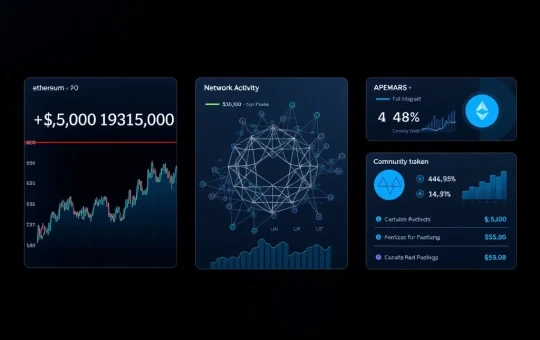 Ethereum price prediction analysis with Cardano momentum and APEMARS presale growth in cryptocurrency market