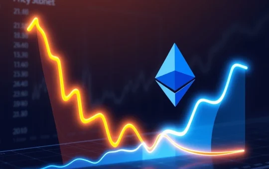 Ethereum price analysis chart showing strong support against Bitcoin for potential rally.