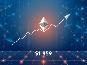 Ethereum MVRV ratio analysis showing a potential market bottom signal at $1,959