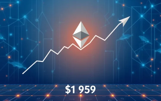 Ethereum MVRV ratio analysis showing a potential market bottom signal at $1,959