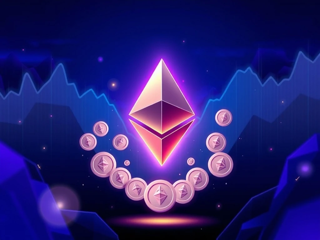 Visual representation of the historic surge in Ethereum staking locking 30% of total supply.