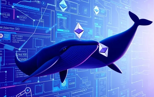 Ethereum whale accumulation signals market confidence through major exchange withdrawals