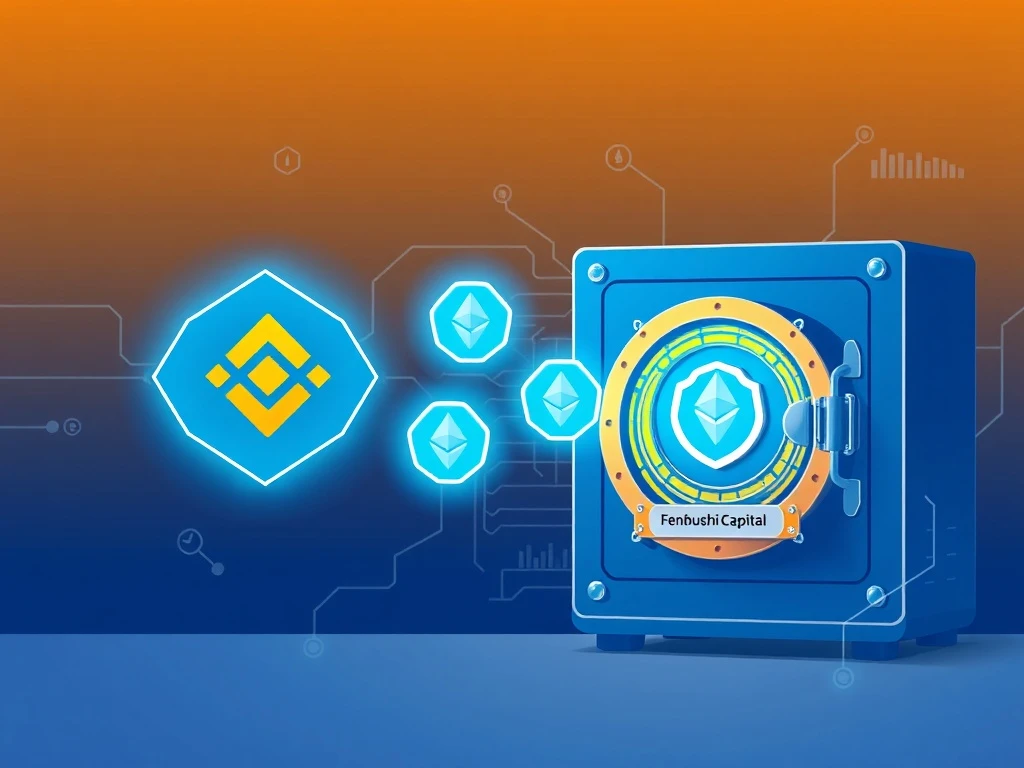 Fenbushi Capital executes a major Ethereum withdrawal from Binance for strategic staking.