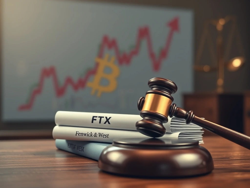 Legal settlement between FTX users and Fenwick & West law firm over fraud allegations.