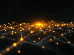 Game theory in crypto showing honest blockchain nodes cooperating successfully while isolated cheating nodes fail