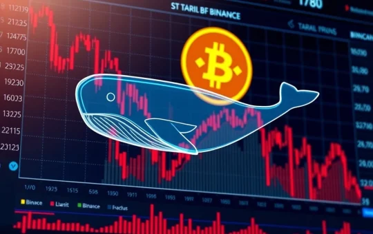 Garrett Jin Bitcoin transfer analysis during Trump tariff news causing market volatility.