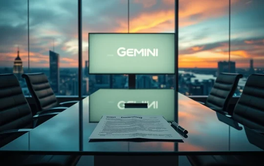 Gemini leadership restructuring prompts strategic shift and investor analysis in cryptocurrency sector.