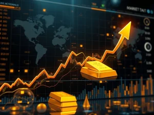 Gold price prediction analysis showing institutional targets amid market volatility