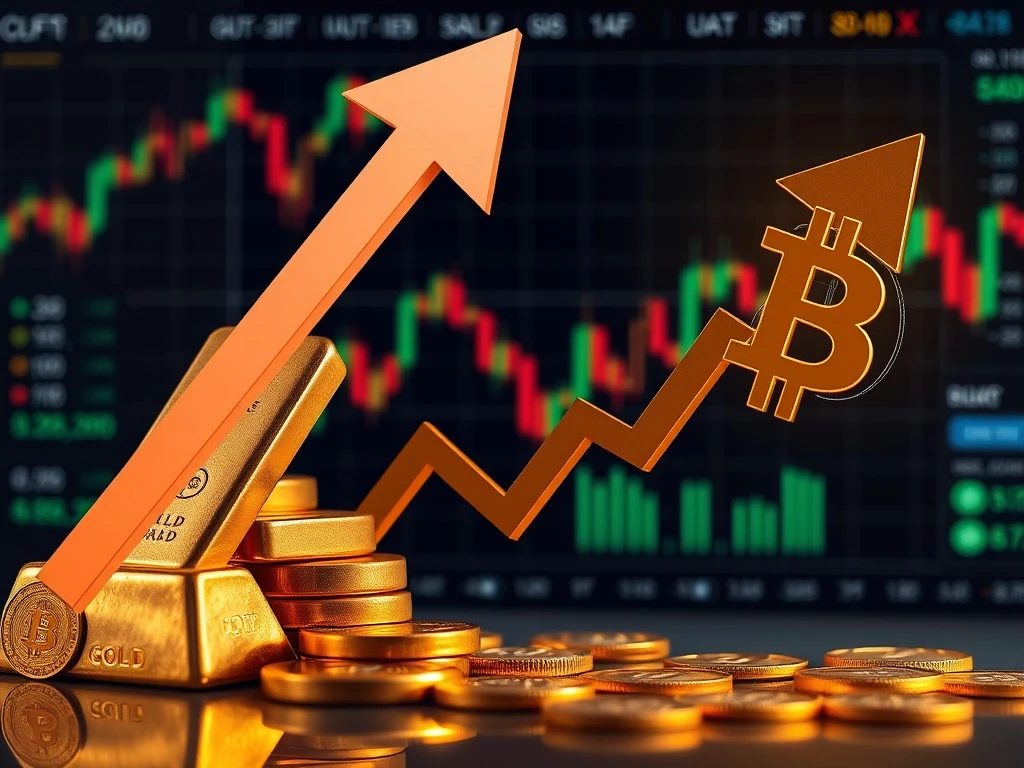 Gold market rotation analysis showing transition from precious metals to digital assets