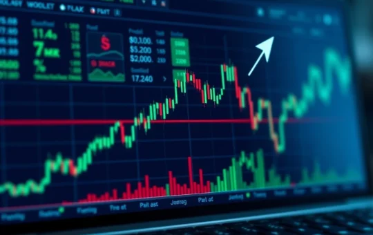 Happy Cat coin symmetrical triangle breakout chart showing bullish technical pattern confirmation