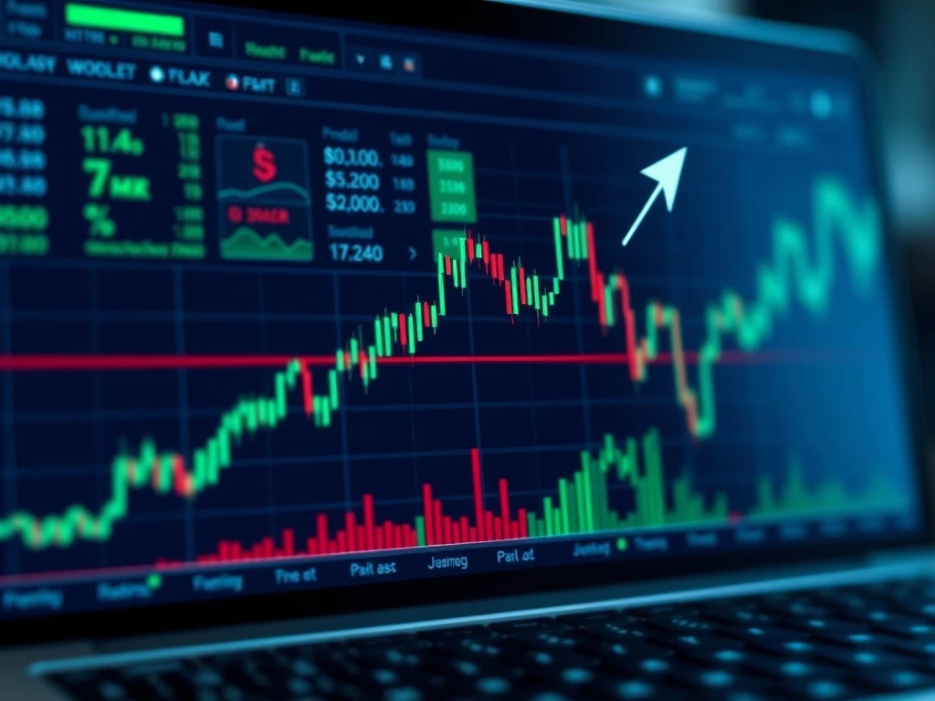 Happy Cat coin symmetrical triangle breakout chart showing bullish technical pattern confirmation