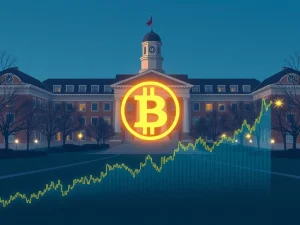 Harvard University's landmark Bitcoin ETF investment decision analysis with institutional crypto data