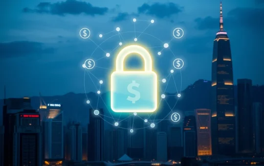 Hong Kong skyline representing the groundbreaking March 2025 stablecoin license approvals by the HKMA.