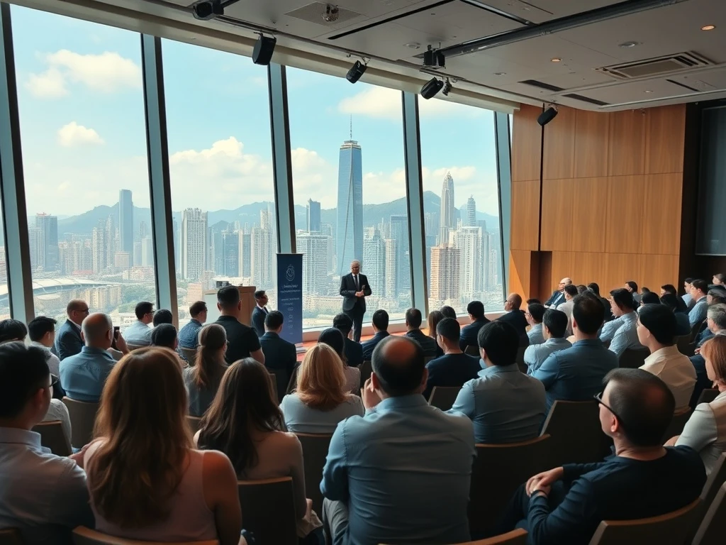 Global investors and founders networking at the HSC Asset Management Conference in Hong Kong