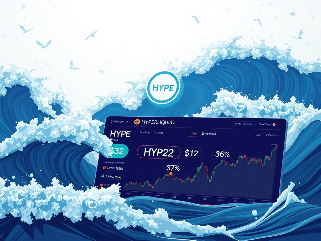 HYPE token stability amid market volatility as Hyperliquid dominates perpetual DEX trading