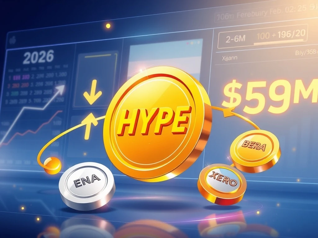 Analysis of the major HYPE token unlock event and its $296 million impact on cryptocurrency markets.