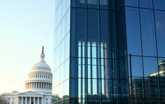 Hyperliquid Policy Center headquarters in Washington D.C. advocating for decentralized finance policy.