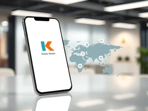 KBank's strategic development of a stablecoin wallet ahead of its initial public offering.