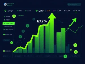 Lagrange cryptocurrency leads market surge with 67.8% gain amid rising volatility