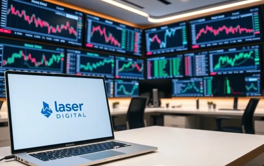 Laser Digital adjusts cryptocurrency trading strategy after quarterly investment performance review