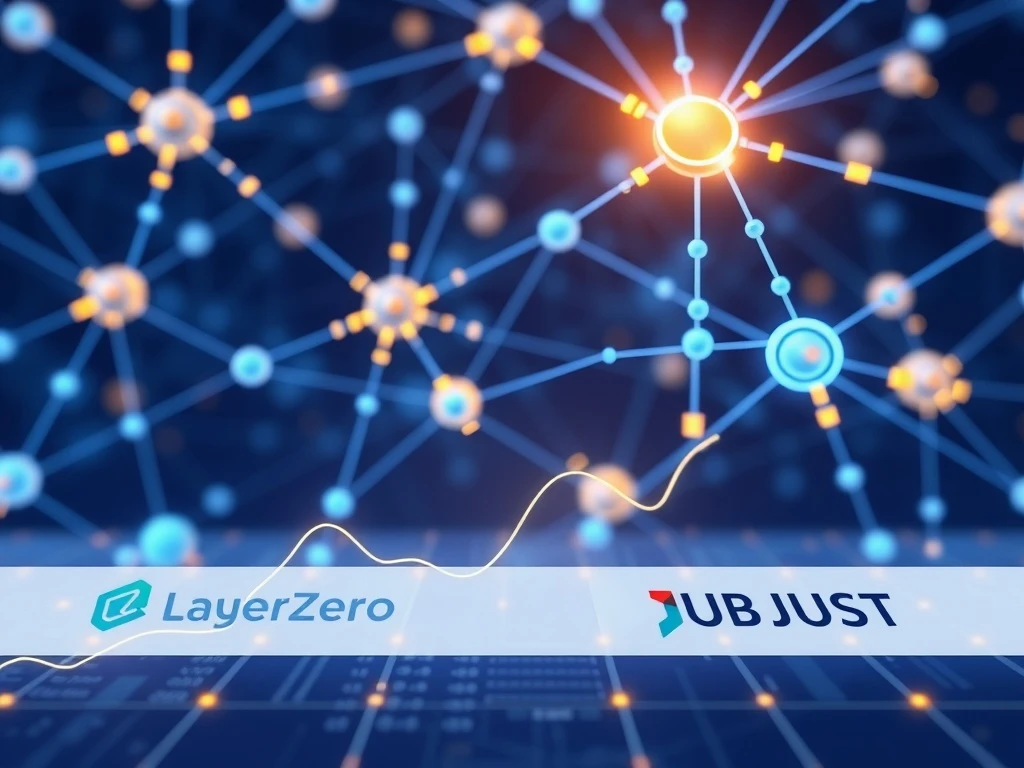 LayerZero and JUST lead crypto market gains through cross-chain interoperability and utility protocols
