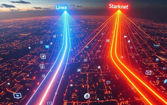 Linea and Starknet lead Layer-2 social dominance with high ecosystem activity