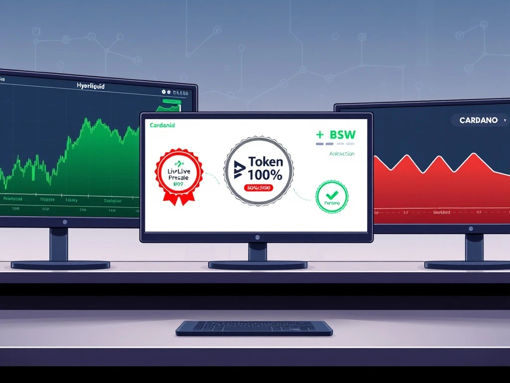 LivLive crypto presale analysis comparing Hyperliquid gains and Cardano price movements in cryptocurrency markets