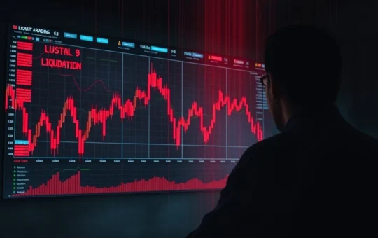 Visual metaphor for Machi Big Brother's $27.5 million crypto liquidation loss on Hyperliquid.