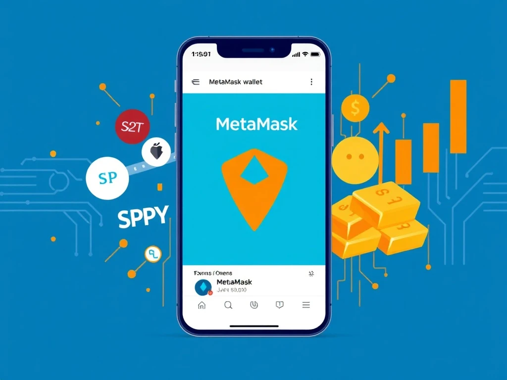 MetaMask wallet now holds tokenized ETFs and stocks through Ondo Finance integration.