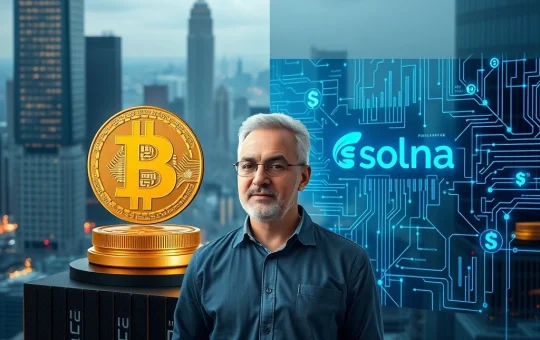 Michael Saylor's vision for Solana powering digital credit and Bitcoin as digital capital foundation.