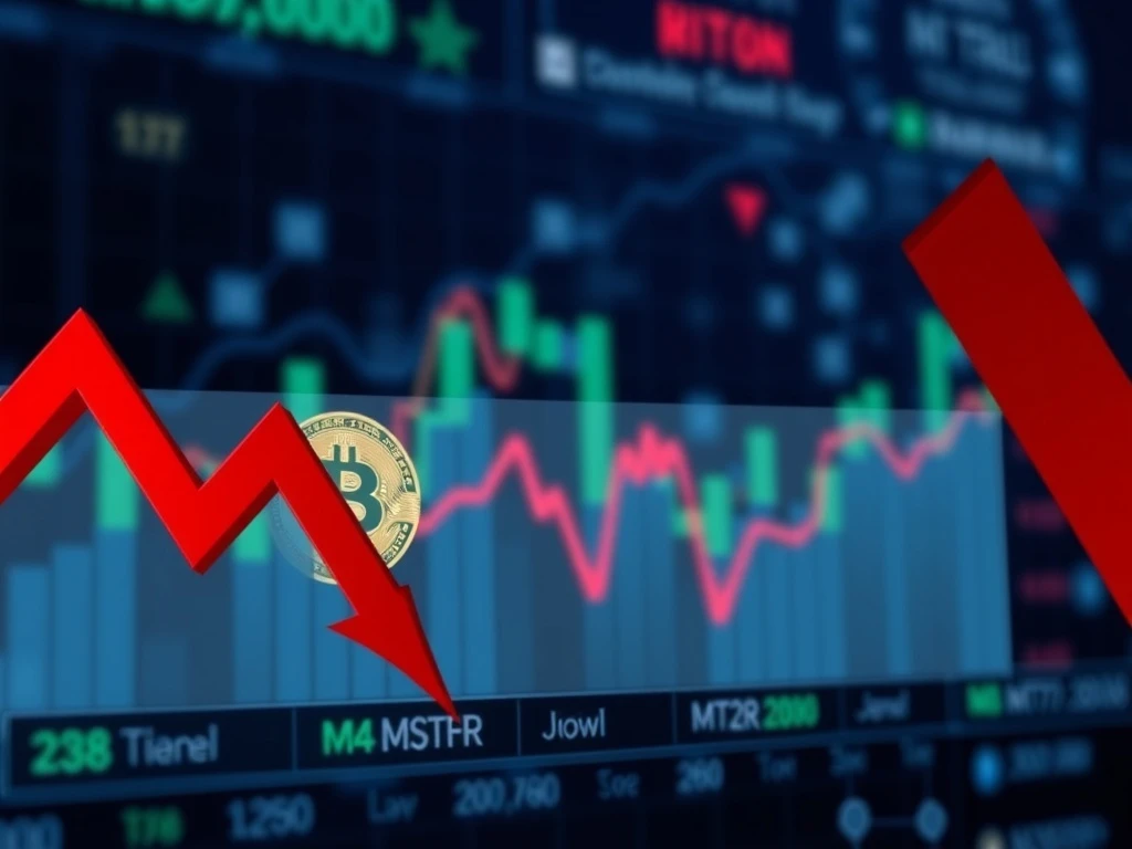 Analysis of MicroStrategy's $12.4 billion quarterly loss following a major Bitcoin price tumble.