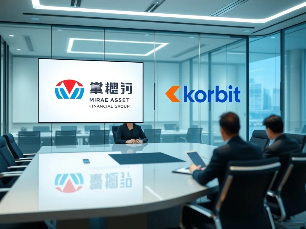 Mirae Asset acquires Korbit crypto exchange in a major South Korean financial sector deal.