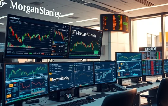 Morgan Stanley and E*TRADE partnership enables cryptocurrency trading for retail investors