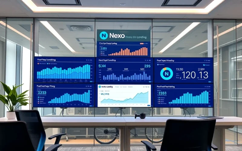 Nexo platform achieves 52% repeat borrower rate indicating crypto lending growth and CeFi adoption