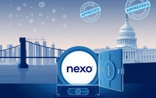 Nexo crypto lending platform reenters the U.S. financial market with regulatory approval